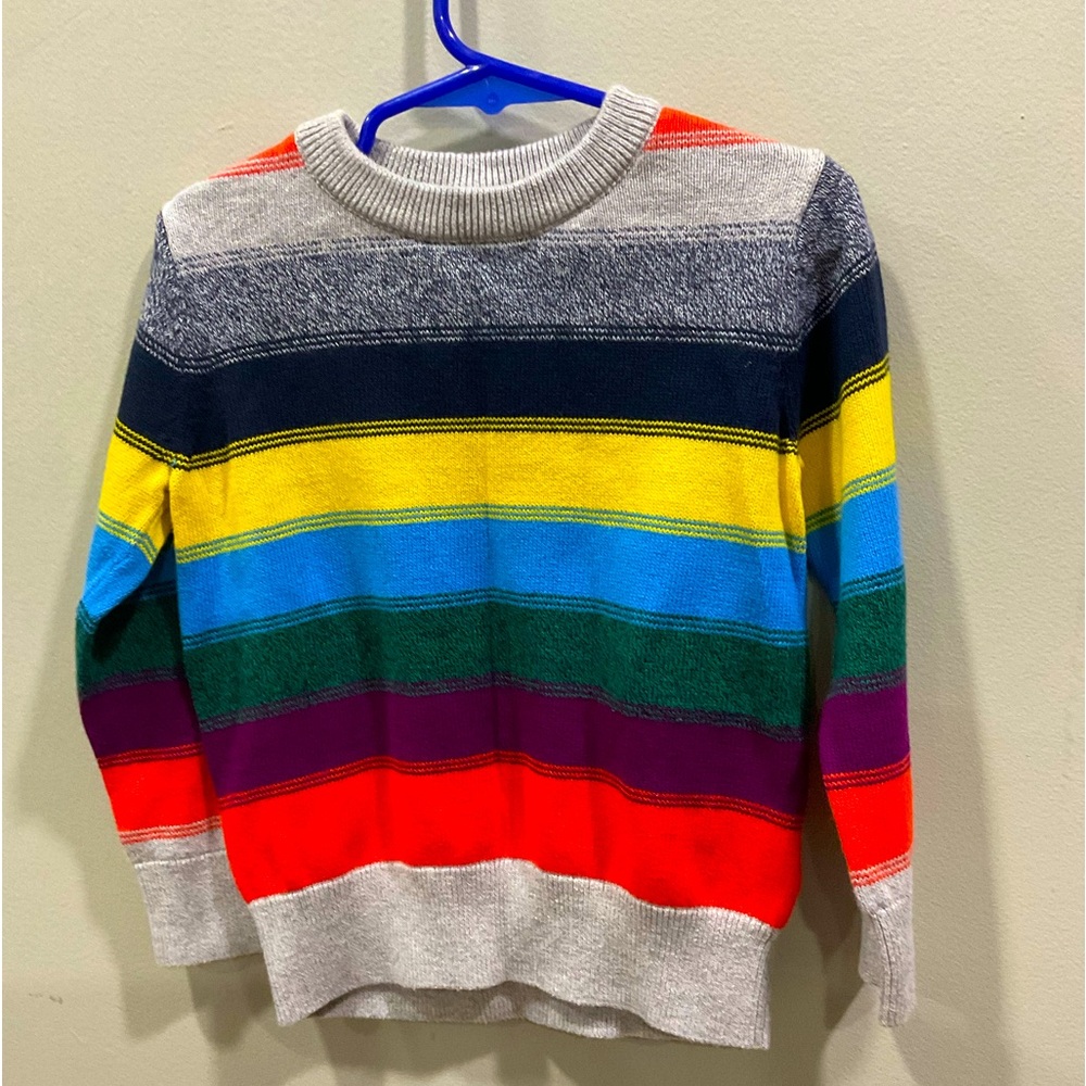 Gap Kids Colorful Stripped Sweater Size yrs old